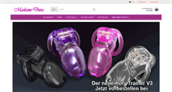 Desktop Screenshot of madame-dura.de